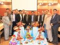 دیدارنوروزی رییس دانشگاه صنعتی شاهرود باکارکنان واعضای هیات علمی 